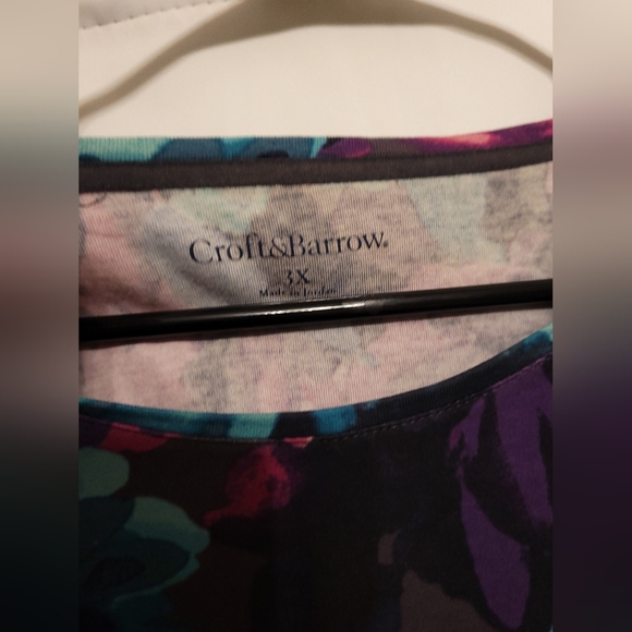 Croft and Barrow woman's 3x long sleeve shirt - Picture 6 of 6